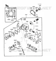 PIGNON CONIQUE AVANT pour Kawasaki VN750