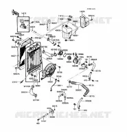 RADIATEUR pour Kawasaki VN750