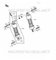 SUSPENSION/AMORTISSEUR pour Kawasaki VN750