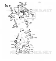 ARBRE A CAME/TENDEUR pour Kawasaki VN750