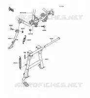 BEQUILLE pour Kawasaki VN750