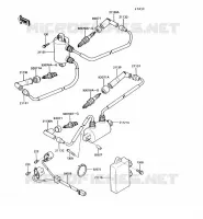 BOBINE D'ALLUMAGE pour Kawasaki VN750