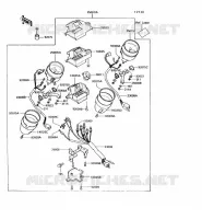 COMPTEURS pour Kawasaki VN750