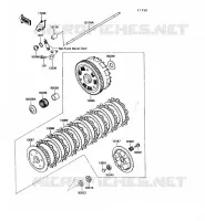 EMBRAYAGE pour Kawasaki VN750