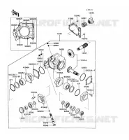 PIGNON CONIQUE AVANT pour Kawasaki VN750