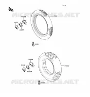 PNEUS pour Kawasaki VN750