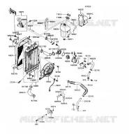 RADIATEUR pour Kawasaki VN750
