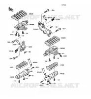 REPOSE PIED pour Kawasaki VN750