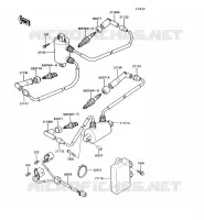 BOBINE D'ALLUMAGE pour Kawasaki VN750
