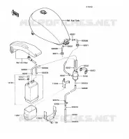 CARTOUCHE pour Kawasaki VN750