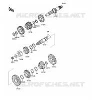 TRANSMISSION pour Kawasaki VN750