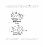 BOULON CARTER MOTEUR pour Kawasaki VN800