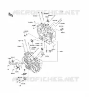 CARTER MOTEUR(S) pour Kawasaki VN800