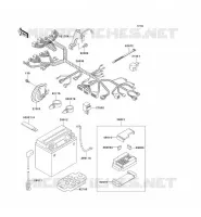 CHASSIS EQUIPMENT ELECTRIQUE pour Kawasaki VN800