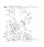 FILTRE A AIR pour Kawasaki VN800