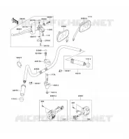 GUIDON pour Kawasaki VN800