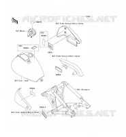 LABEL pour Kawasaki VN800
