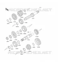 TRANSMISSION pour Kawasaki VN800
