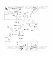 GUIDON pour Kawasaki VN800