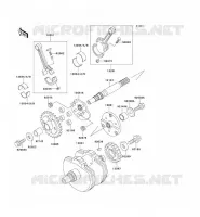 VILEBREQUIN pour Kawasaki VN800