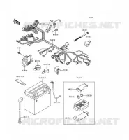CHASSIS EQUIPMENT ELECTRIQUE pour Kawasaki VN800