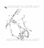 CH&Acirc;SSIS pour Kawasaki VN800