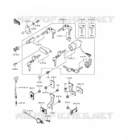 CONTACTEUR SERRURE/R&Eacute;FLECTEUR pour Kawasaki VN800