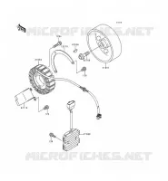 G&Eacute;N&Eacute;RATEUR pour Kawasaki VN800