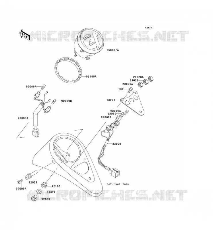 COMPTEURS Kawasaki MOTOS 800 2003 VN800  VN800-A9