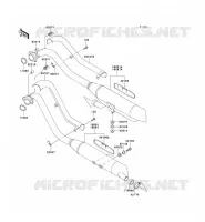 &Eacute;CHAPPEMENT pour Kawasaki VN800 CLASSIC