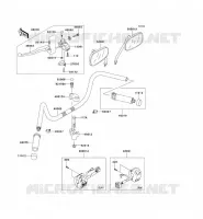 GUIDON pour Kawasaki VN800 CLASSIC