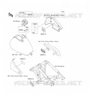 LABEL pour Kawasaki VN800 CLASSIC