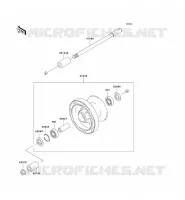 ROUE AVANT pour Kawasaki VN800 CLASSIC