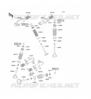 SOUPAPE pour Kawasaki VN800 CLASSIC