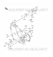 SUPPORT MOTEUR pour Kawasaki VN800 CLASSIC