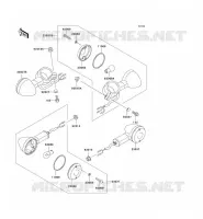 CLIGNOTANTS pour Kawasaki VN800 CLASSIC