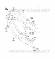 &Eacute;CHAPPEMENT pour Kawasaki VN800 CLASSIC