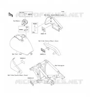 LABEL pour Kawasaki VN800 CLASSIC
