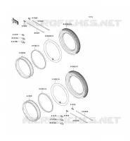 PNEUS pour Kawasaki VN800 CLASSIC