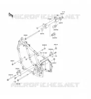 SUPPORT MOTEUR pour Kawasaki VN800 CLASSIC