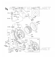FILTRE A AIR pour Kawasaki VN800 CLASSIC