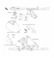 LABEL pour Kawasaki VN800 CLASSIC