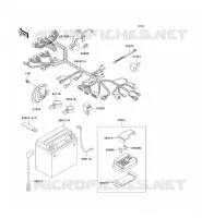 CHASSIS EQUIPMENT ELECTRIQUE pour Kawasaki VN800 CLASSIC