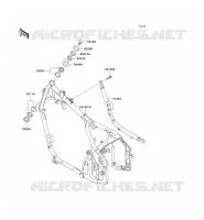 CH&Acirc;SSIS pour Kawasaki VN800 CLASSIC