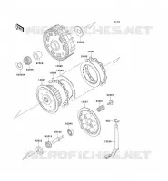 EMBRAYAGE pour Kawasaki VN800 CLASSIC