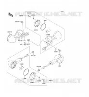 CLIGNOTANTS pour Kawasaki VN800 CLASSIC
