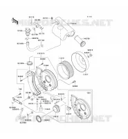 FILTRE A AIR pour Kawasaki VN800 CLASSIC