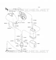 SYSTEME D'EVAPORATION CARBURANT pour Kawasaki VN800 CLASSIC