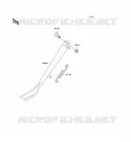 BEQUILLES pour Kawasaki VN800 CLASSIC