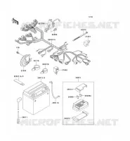 CHASSIS EQUIPMENT ELECTRIQUE pour Kawasaki VN800 CLASSIC